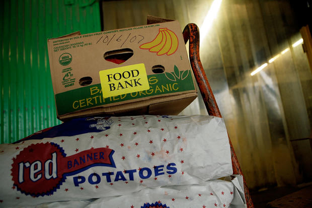 U.S. Food Banks Face Major Shortages As Holiday Season Arrives 