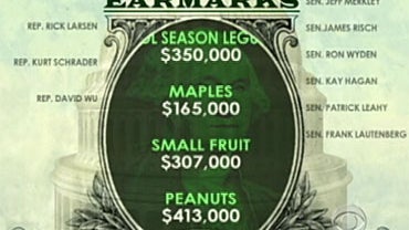 earmarks graphic sharyl attkisson congress taxpayer money dollars Dec. 15, 2010 