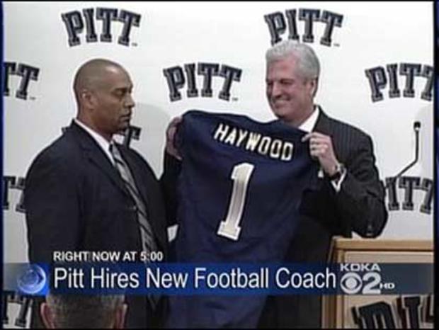 Pitt Introduces Coach Michael Haywood 