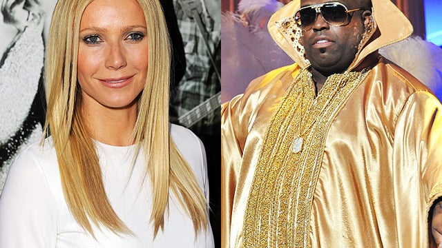 Gwyneth Paltrow and Cee-Lo Green. 