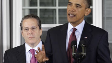 Gene Sperling and Barack Obama 