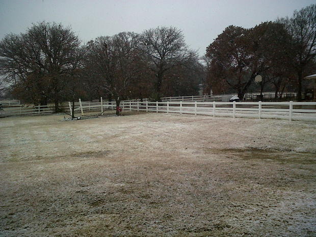 North Texas Snowfall 