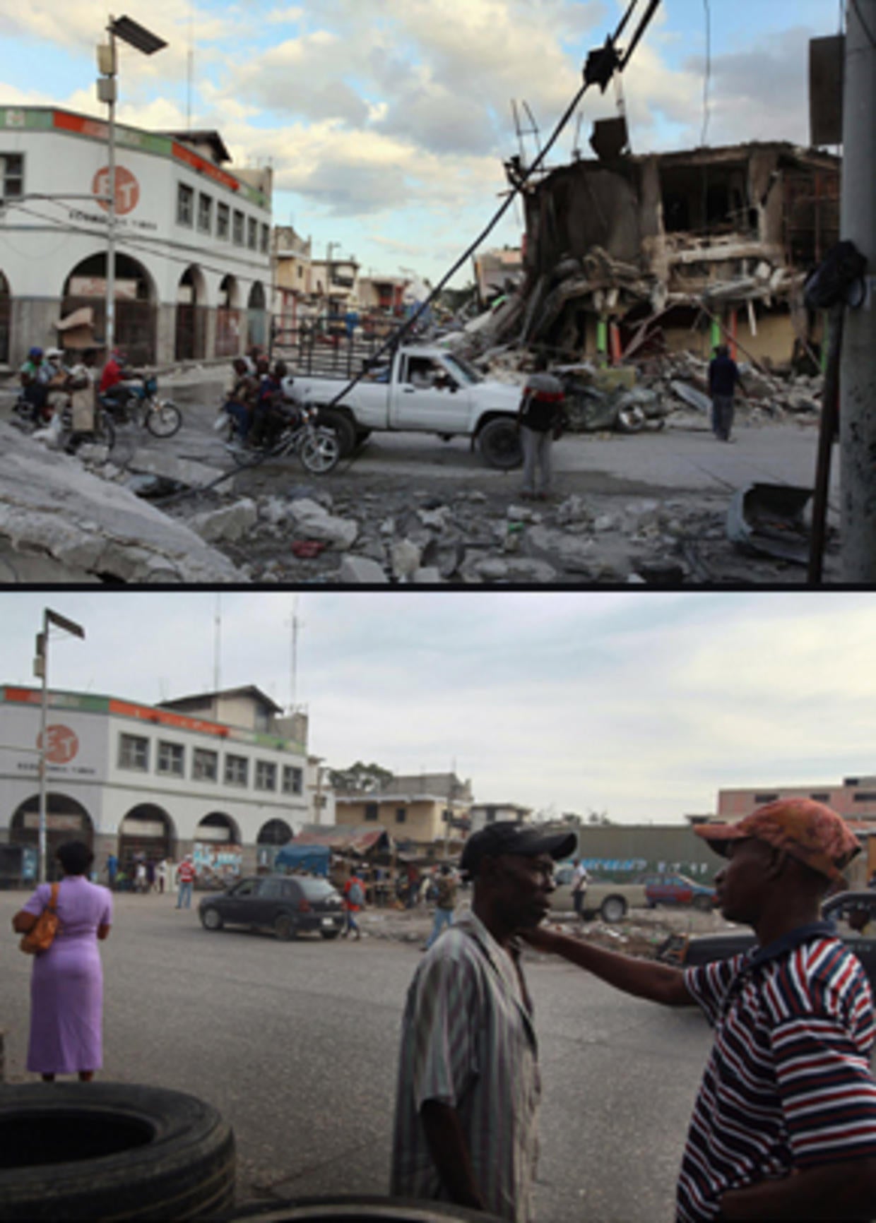 Haiti Quake: Then And Now