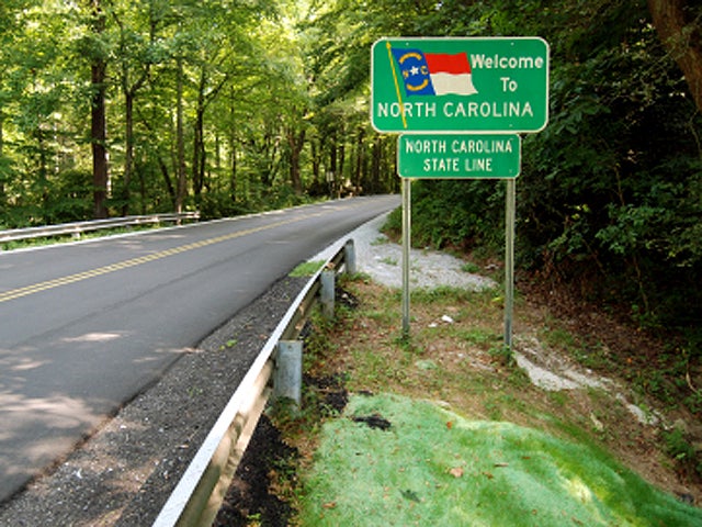 north carolina, state, 4x3, generic, sign 