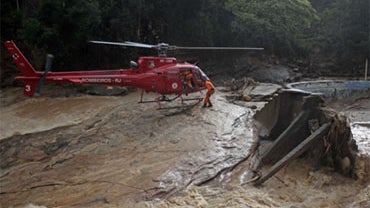 Brazil Flood Helicopter 