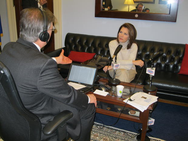 Dom Giordano Broadcasts Live from Congresswoman Michele Bachmann's Office 
