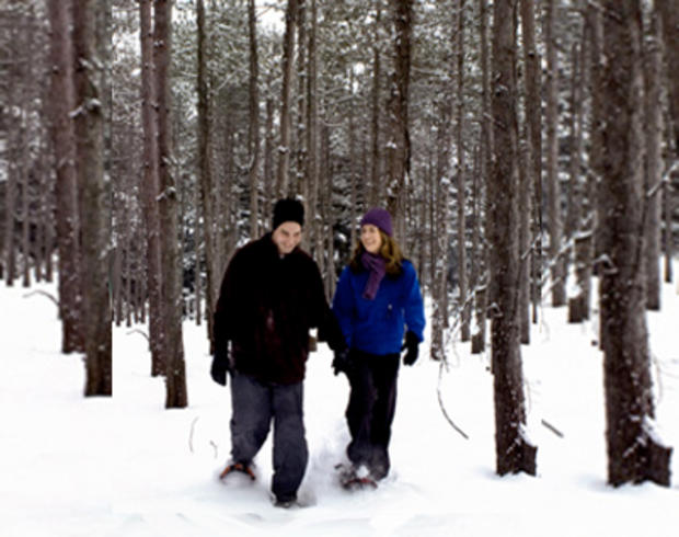 Snowshoeing at The Morton Arboretum 