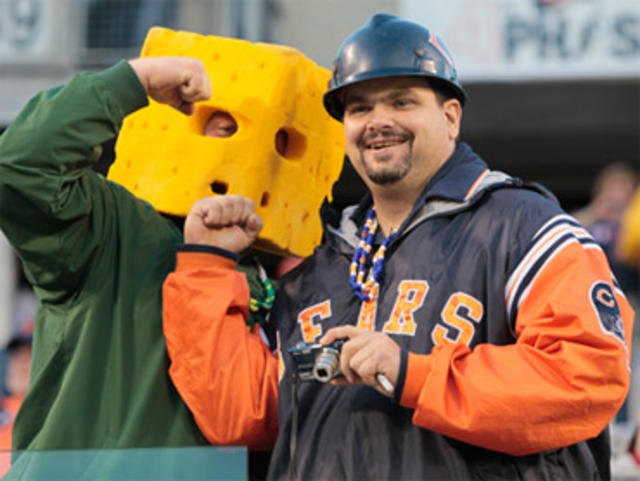 Foam cheesehead is hot when Packers do well