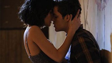 In this publicity image released by MTV, James Newman portrays Tony, right, and Sofia Black-D'Elia portrays Tea, are shown in a scene from the adolescent drama "Skins," premiering Monday, Jan. 17, 2011 at 10 p.m. EST on MTV. (AP Photo/MTV) 