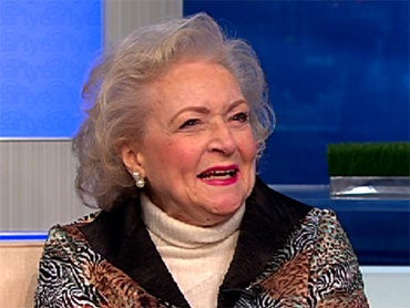 Betty White on "The Early Show."