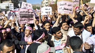 Yemen Protests 
