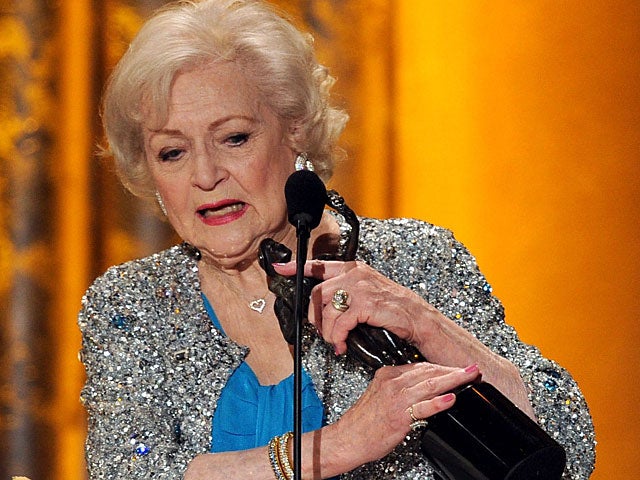 SAG Awards 2011 What a Year for Betty White CBS News
