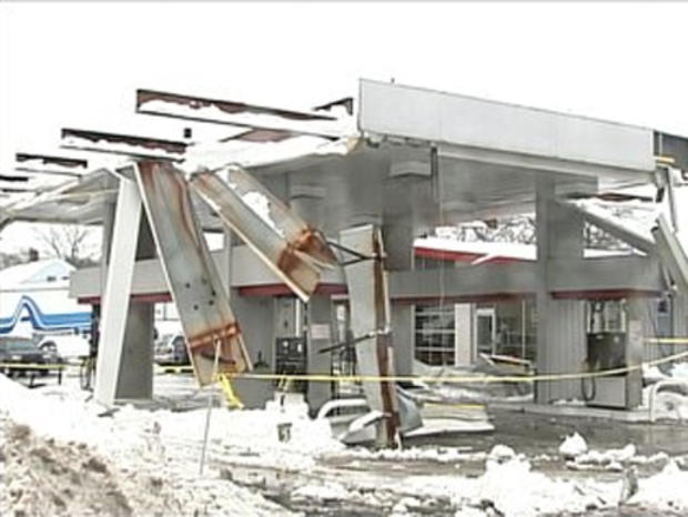 Weymouth Gas Station Collapse 