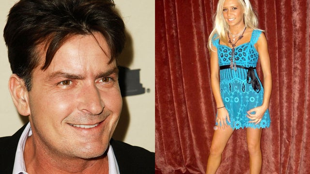 Sitcom star Charlie Sheen and porn star Kacey Jordan. 