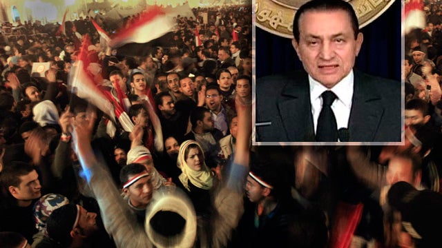 Mubarak  Protests 