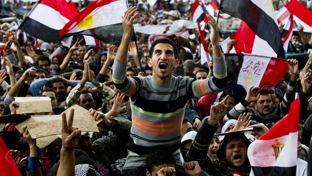 Egyptian Protesters: "Game Over" 