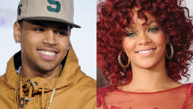 Chris Brown and Rihanna 