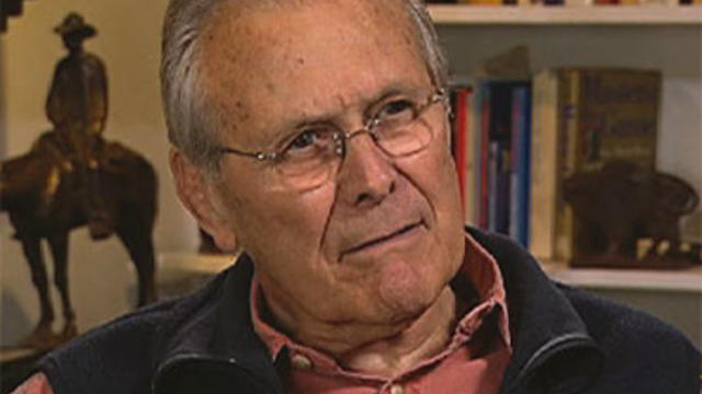 Former Secretary of Defense Donald Rumsfeld 