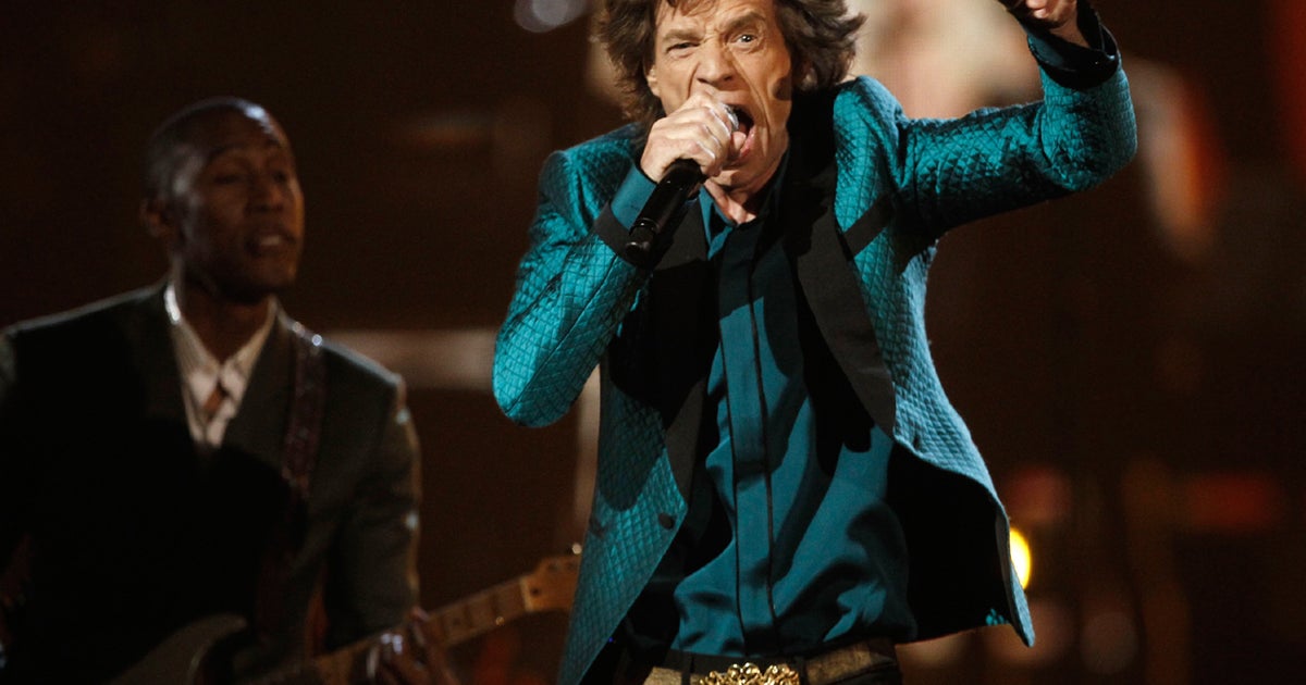 Mick Jagger Rocks the Grammys CBS News
