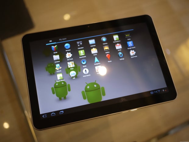 Samsung Galaxy Tab 10.1 Android tablet 