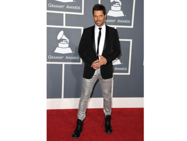 Ricky Martin At The 53rd Annual Grammy Awards 