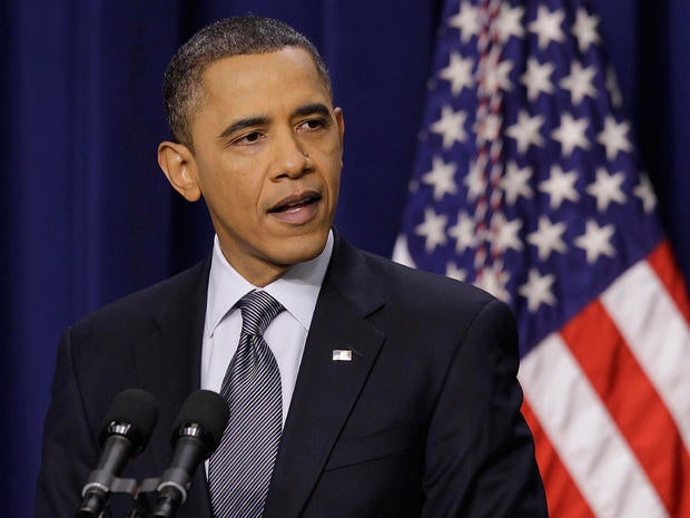 President Barack Obama makes a statement about his budget during a news conference 