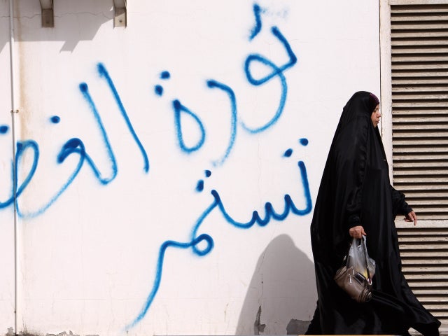 Bahraini anti-government demonstrator 