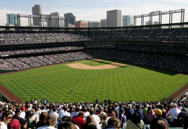 Denver - LoDo: Coors Field - One Mile Elevation Point