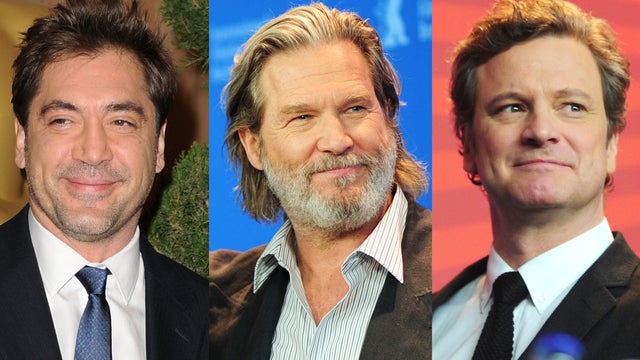 Colin Firth, Jeff Bridges and Javier Bardem 