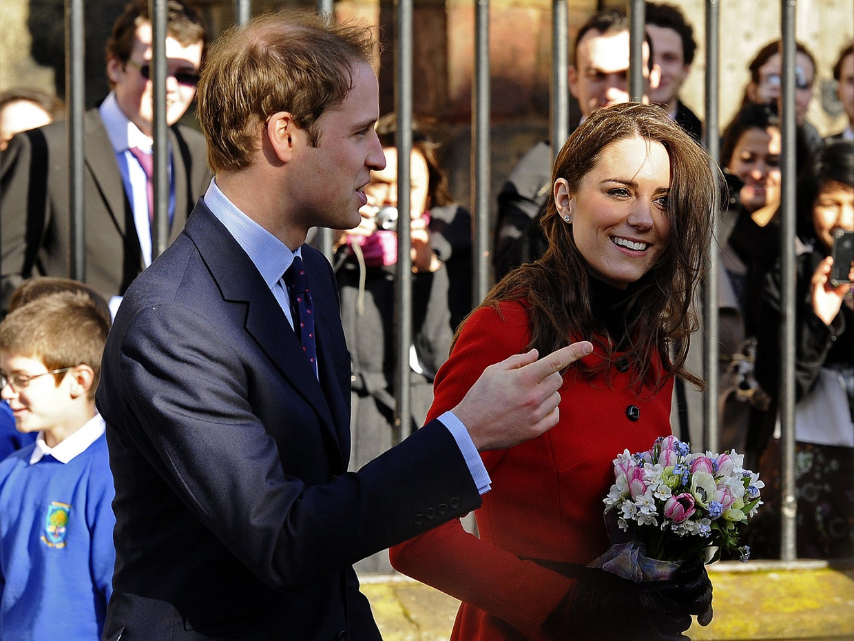 William And Kate Visit St Andrews