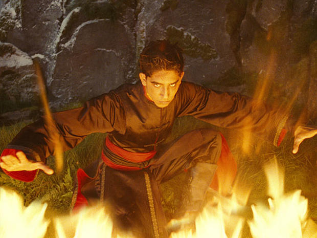 this publicity image released by Paramount Pictures, Dev Patel plays Prince Zuko in a scene from, "The Last Airbender". (AP Photo/Paramount Pictures, Industrial Light &amp; Magic) 