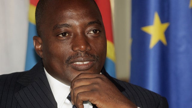 Congolese President Joseph Kabila  