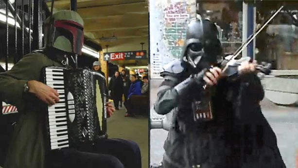 Boba Fett and Darth Vader 