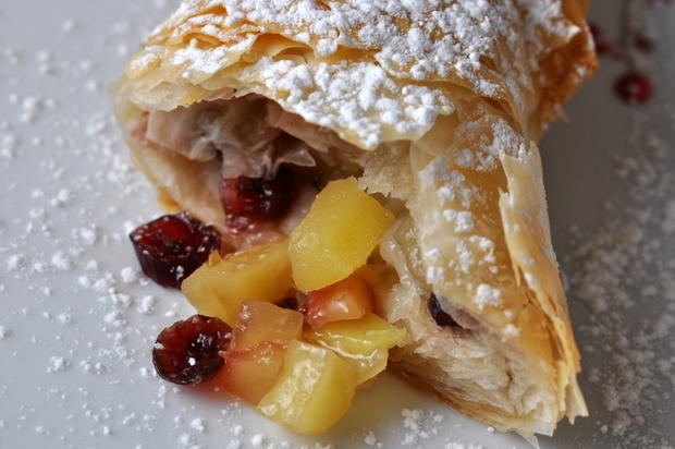 Apple Cranberry Turnovers 