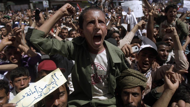protests in Yemen 