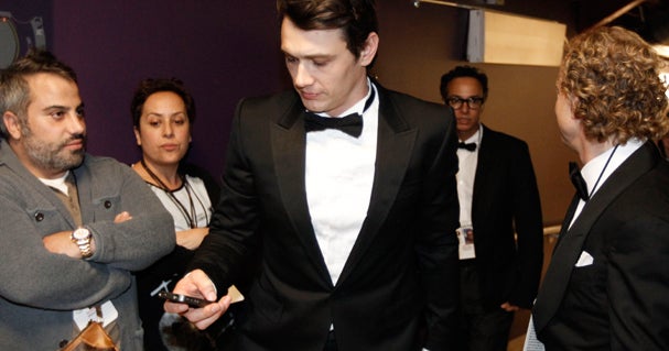 James Franco fights back against critical Yale student CBS News