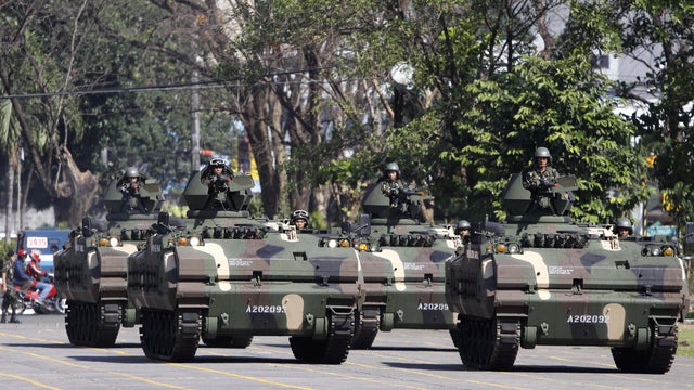 M113 armored personnel carriers 