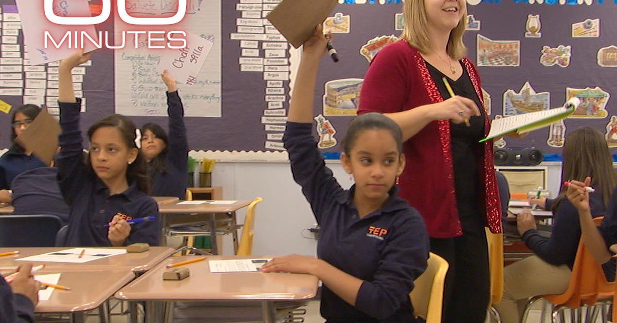 NYC charter school's $125,000 experiment - CBS News