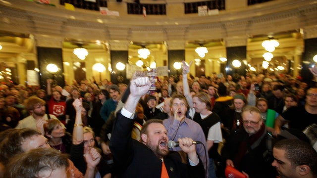Wisconsin, protests 