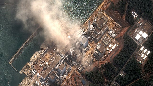 The Fukushima Dai-ichi nuclear plant in northeast Japan 
