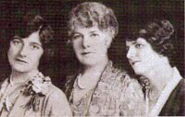 Madame Louise Homer With Daughters Katherine And Louise 
