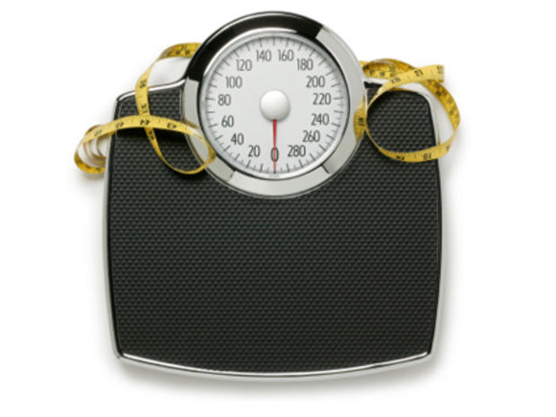 Scale, measuring tape, diet, lose weight 