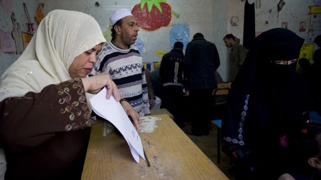Egypt first free vote 