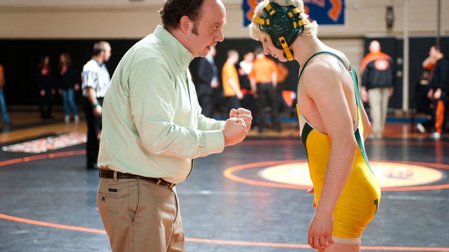 Paul Giamatti and Alex Shaffer in "Win Win."  