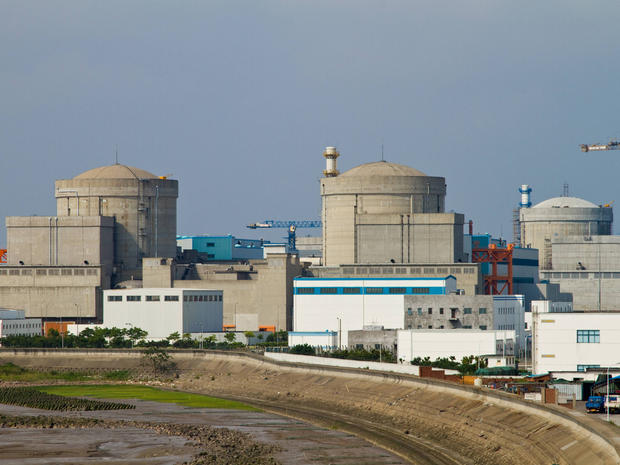 Qinshan nuclear power plant in Haiyan, China 