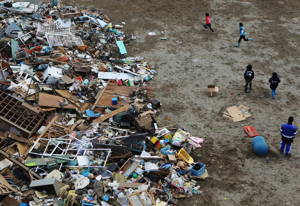 Japan earthquake clean up jobs