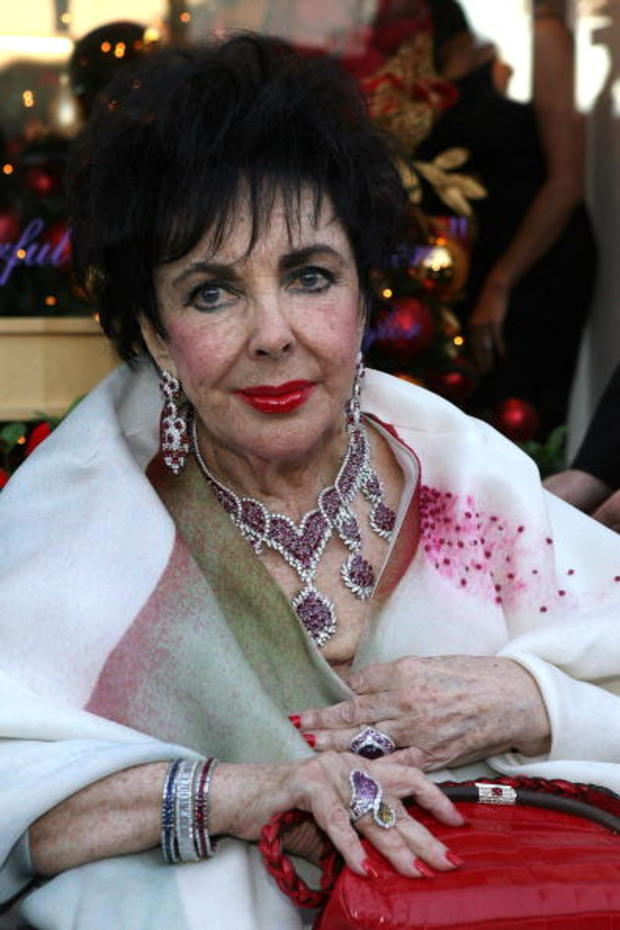 Dame Elizabeth Taylor Promotes Her House Of Taylor Jewelry Inc 
