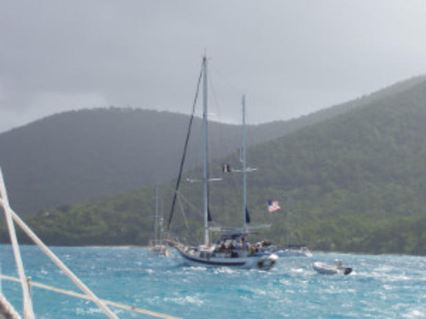 MD School of Sailing boat in Caribbean 