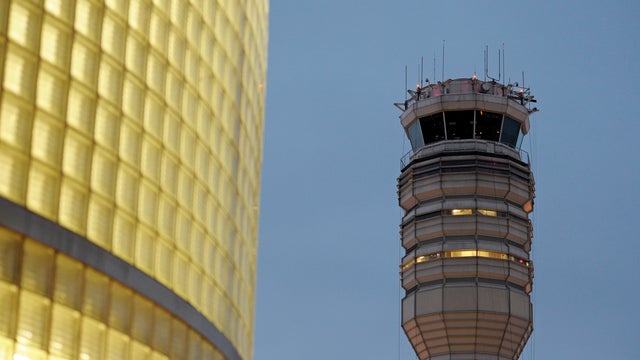 FAA  control tower at Reagan National Airport 