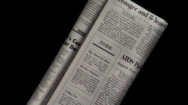 Explosive device in newspaper injures Calif. man 